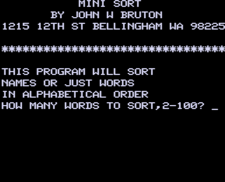 Screen shot